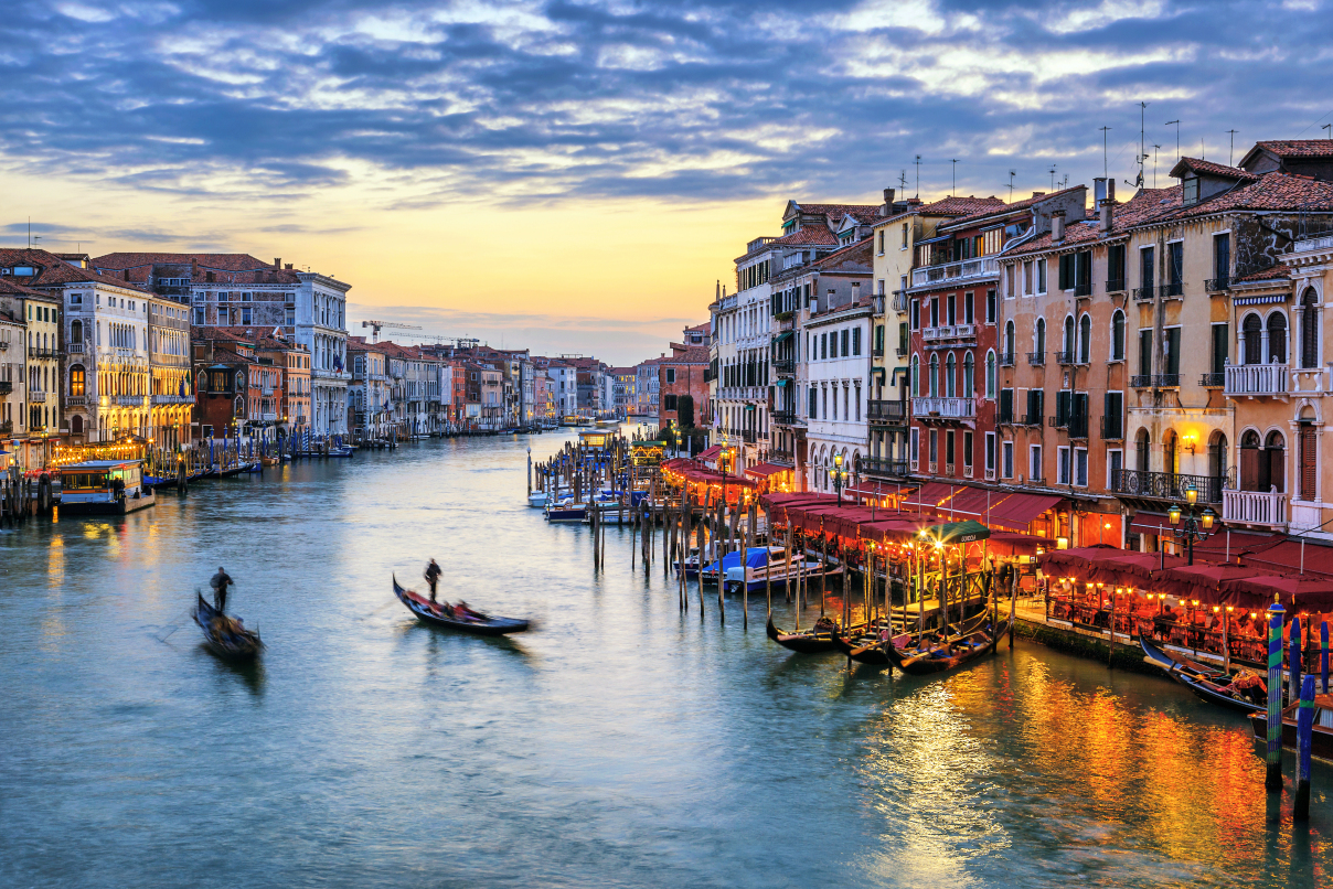 Grand Canal in Venice, Italy