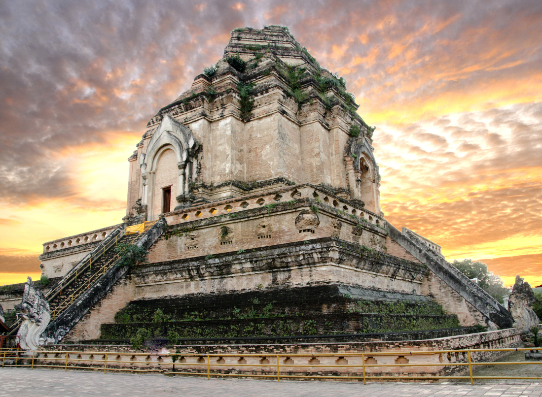 A temple in Chang Mai, Thailand