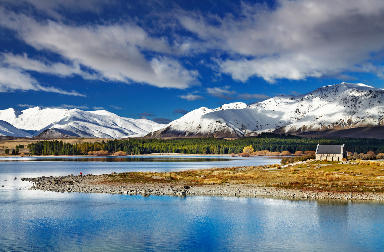 Lake Tekapo in New Zealand