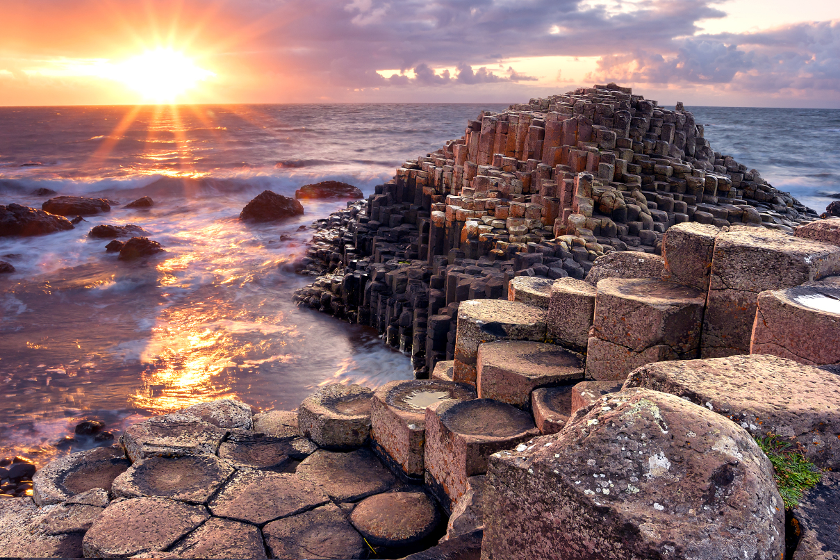 Giant's Causeway in Northern Ireland