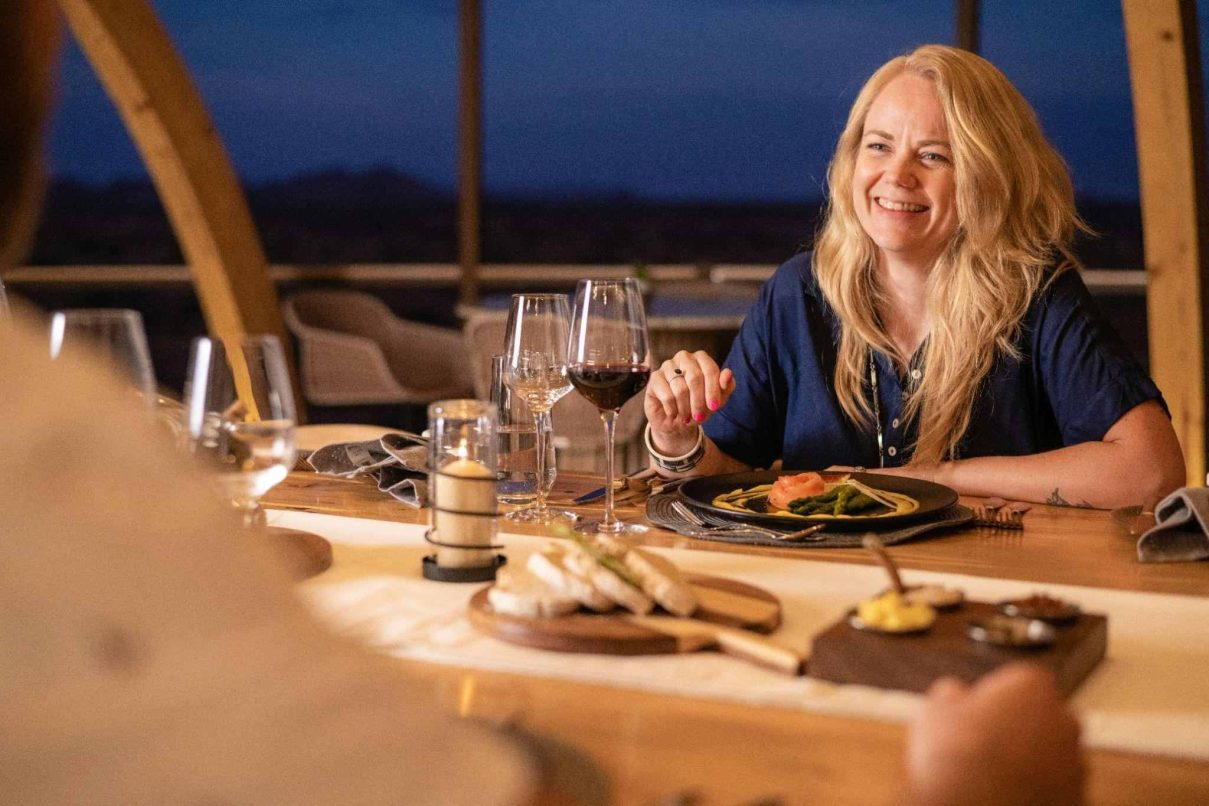A dinner cruise for two