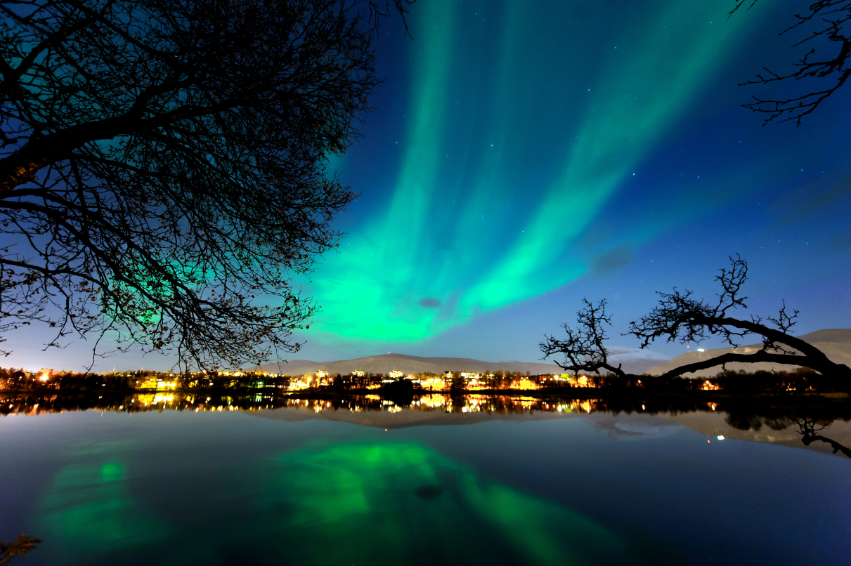 Norway, Tromso northern lights