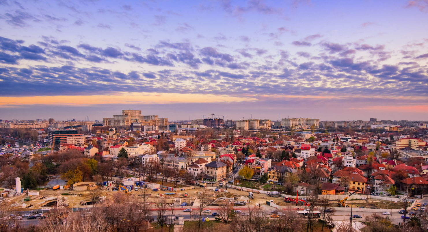 Bucharest, Romania panorama