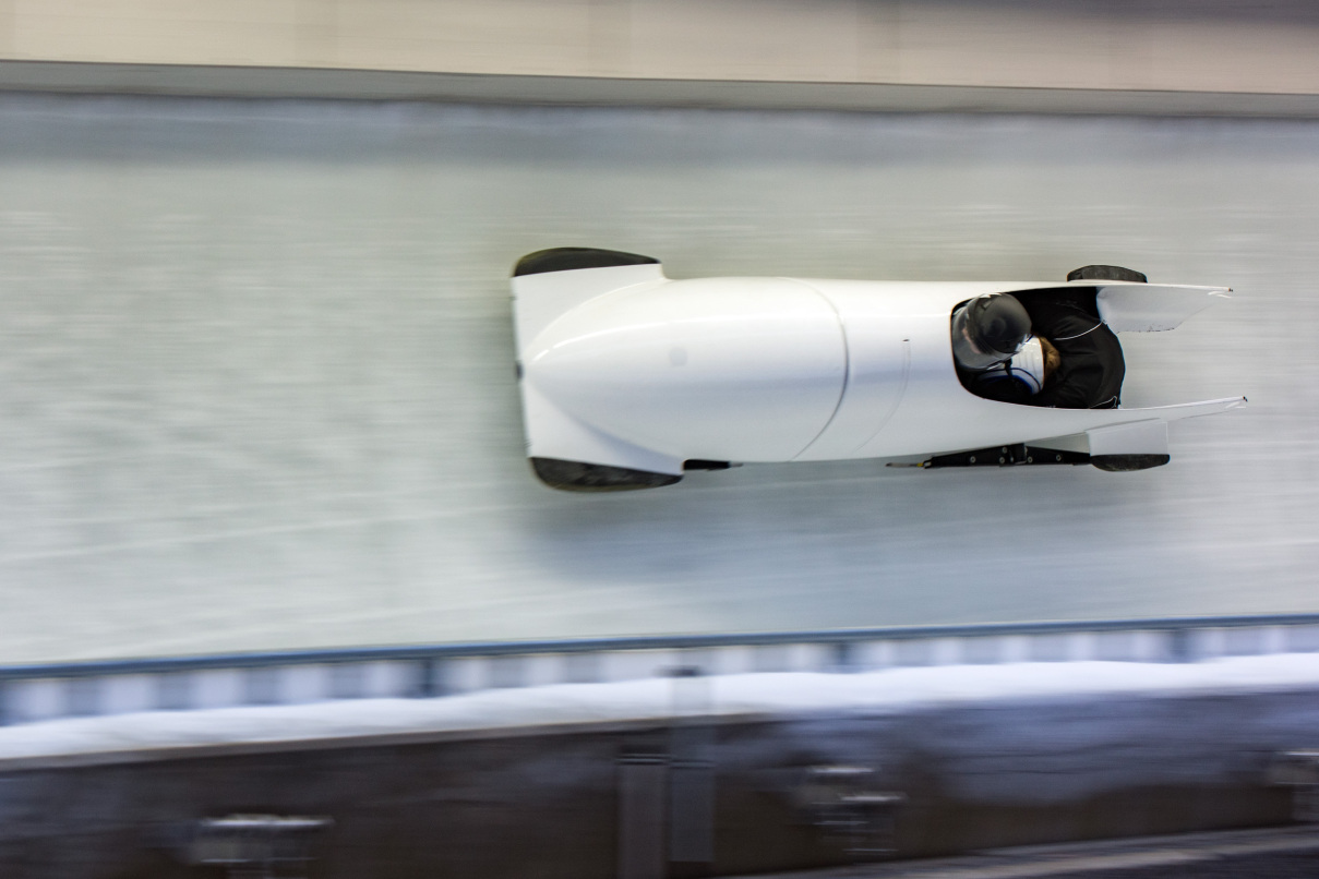 Breathtaking Bobsleigh Ride in Latvia