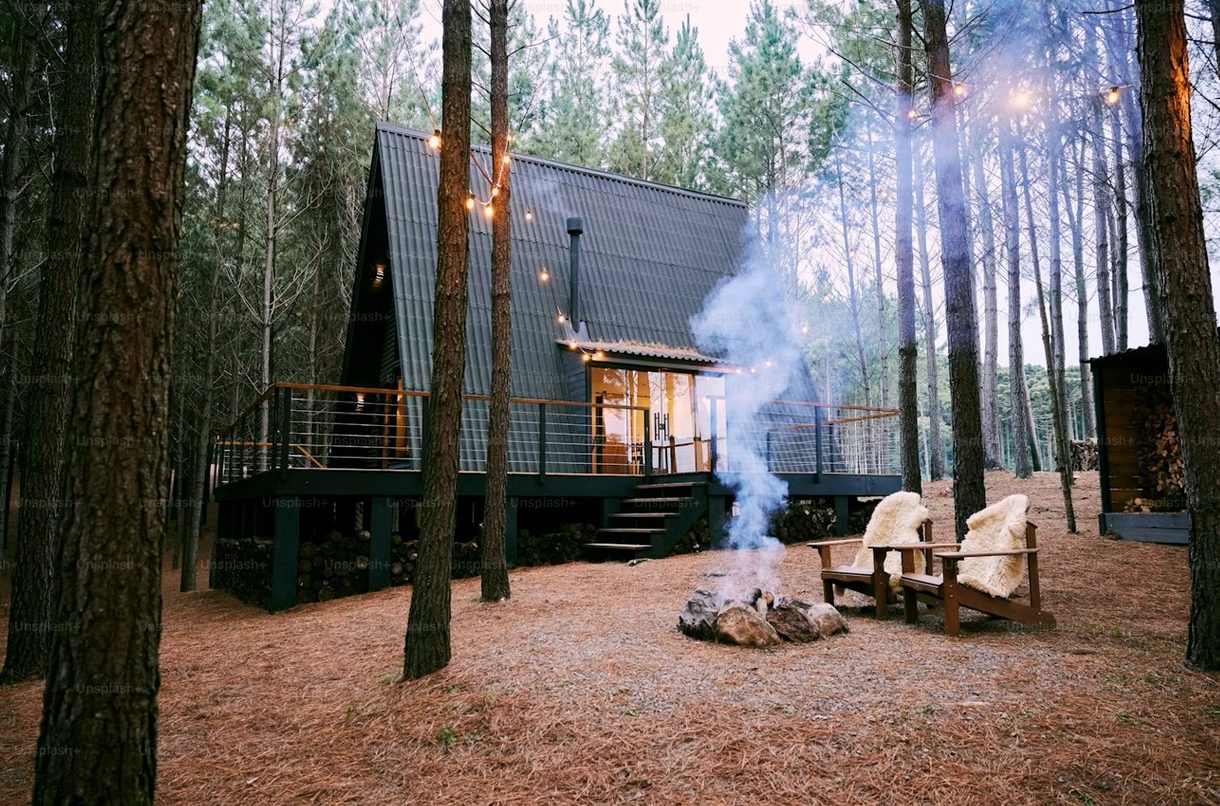 Countryside cabin escape
