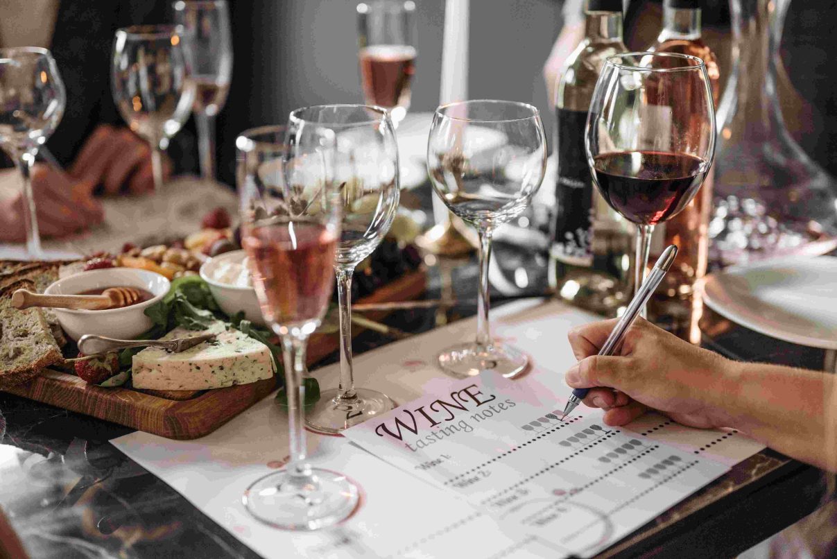 Wine tasting gift