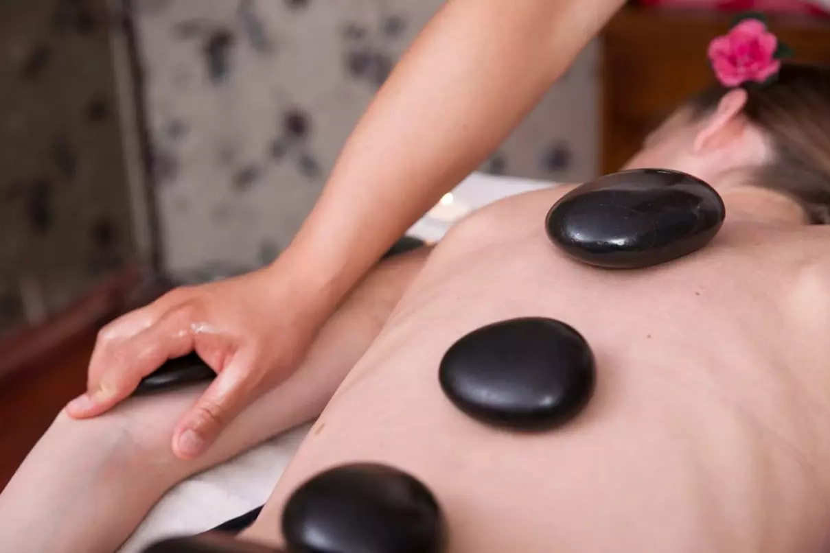 Spa day massage
