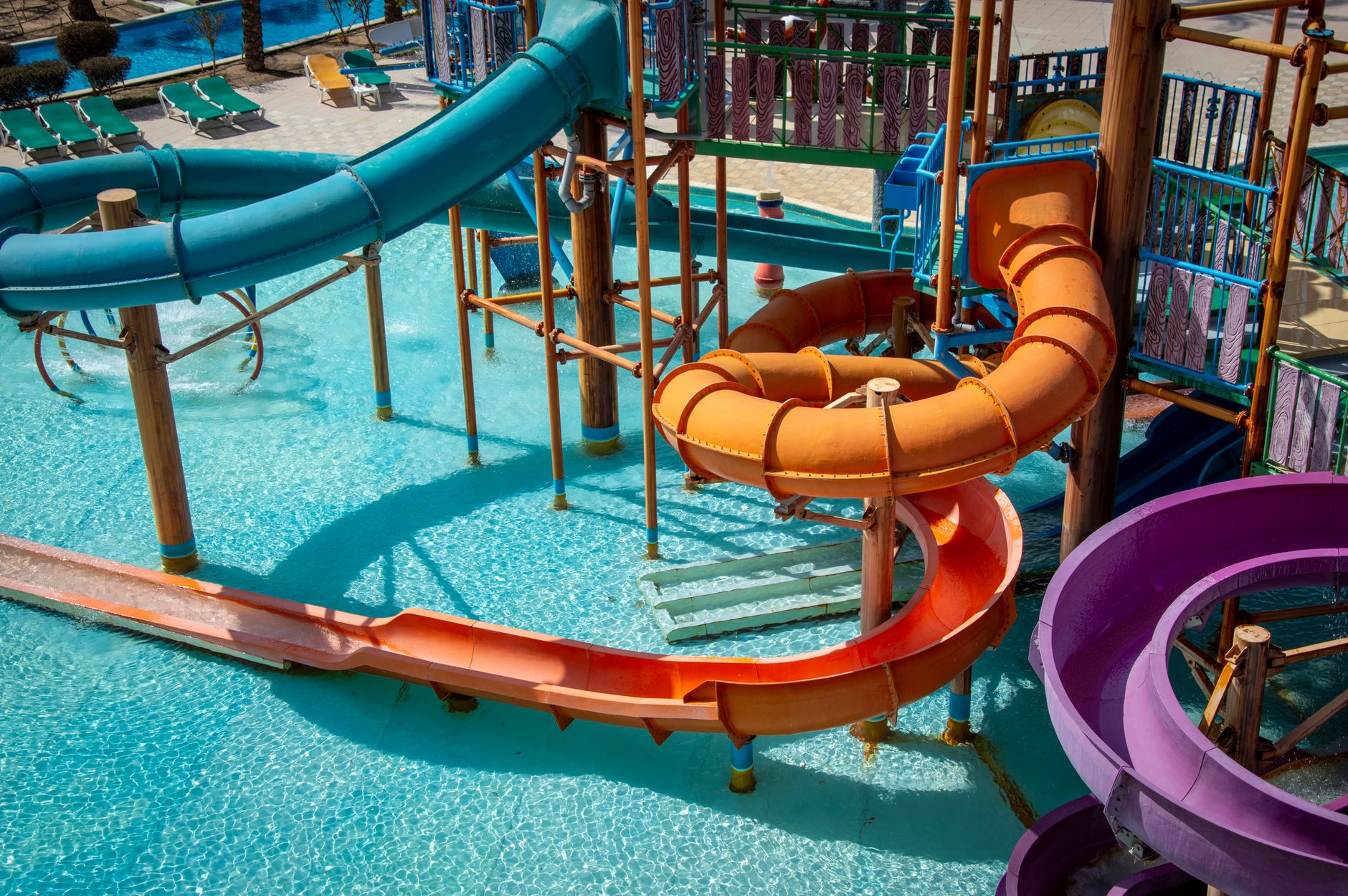 Aqua Park Slides