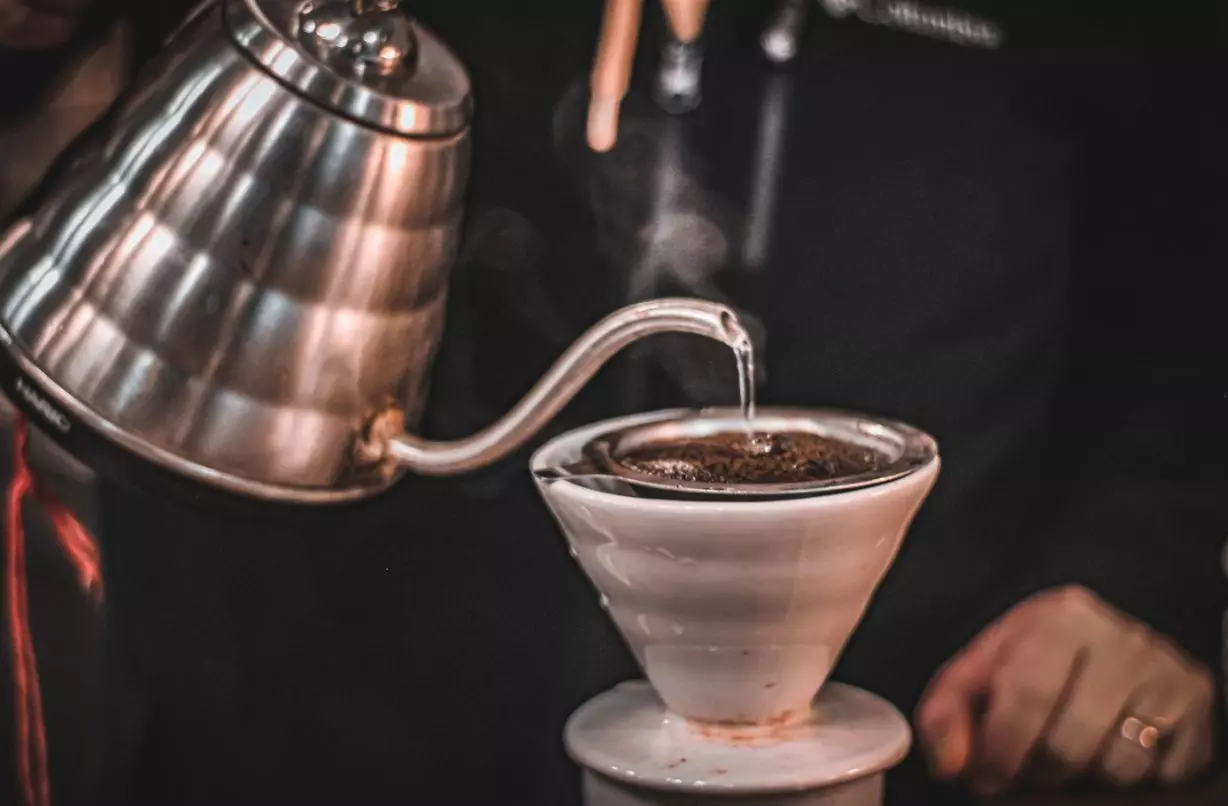 Coffee brewing at home